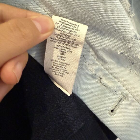 Free People Double Weave Women’s Size XS Denim Jacket - Picture 6 of 11